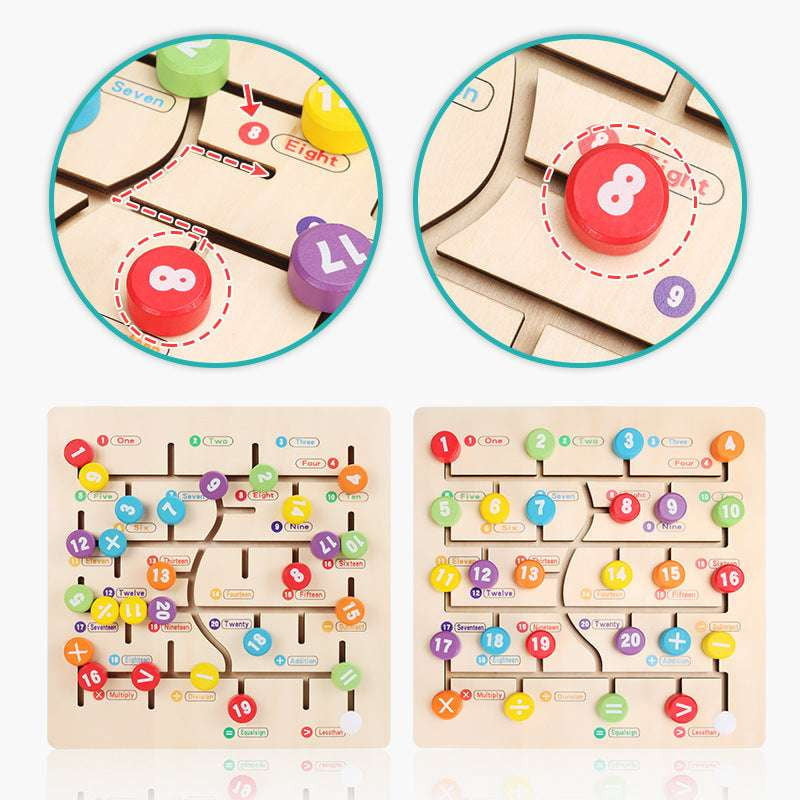 cognitive maze toy, find a place toy, maze educational toy - available at Sparq Mart