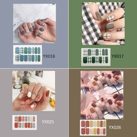 Colorful Nail Decals, Decorative Nail Art, Kids Nail Stickers - available at Sparq Mart