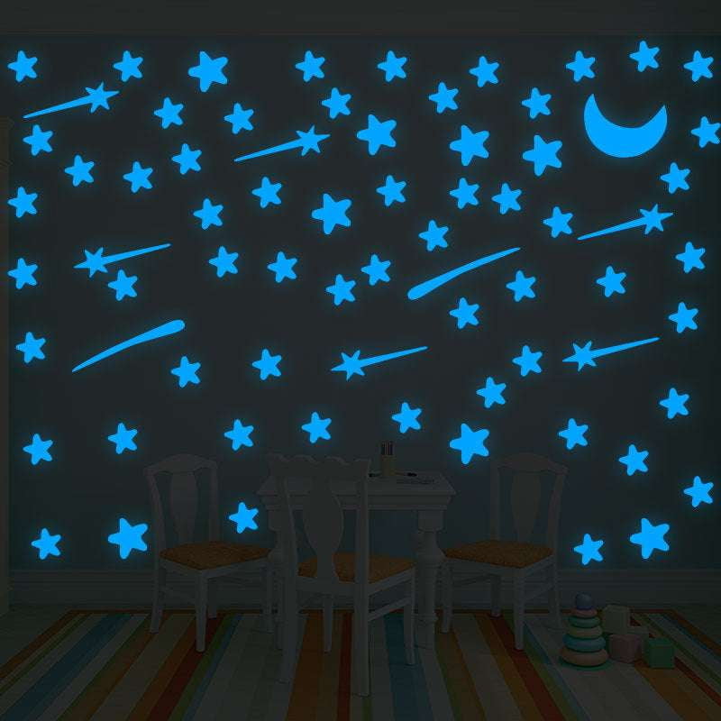 Glowing Ceiling Stars, Luminous Wall Decals, Night Sky Stickers - available at Sparq Mart