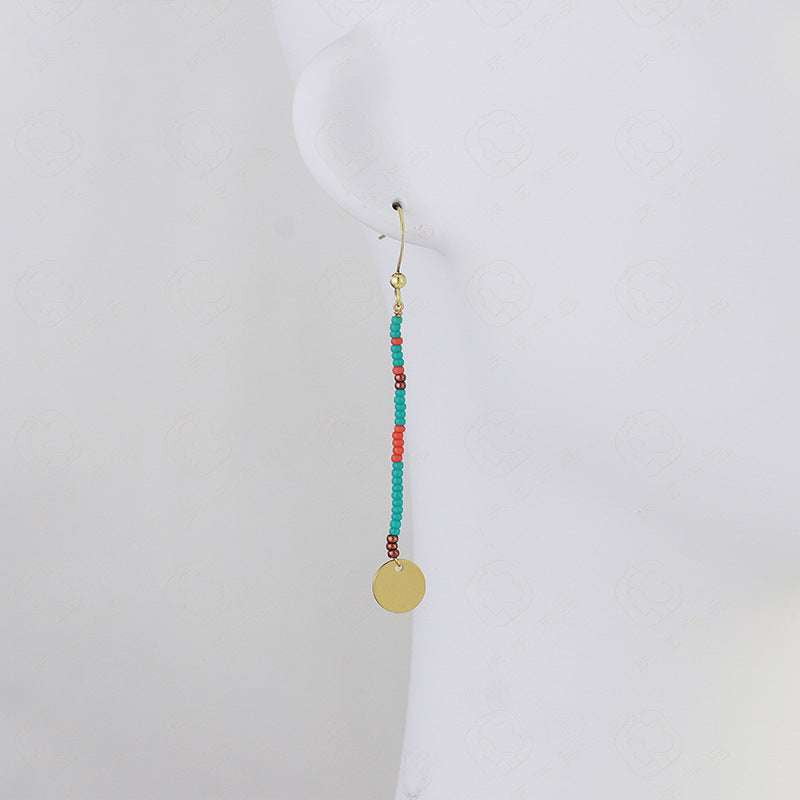 Artisan Crafted Earrings, Bohemian Turquoise Earrings, Unique Statement Earrings - available at Sparq Mart