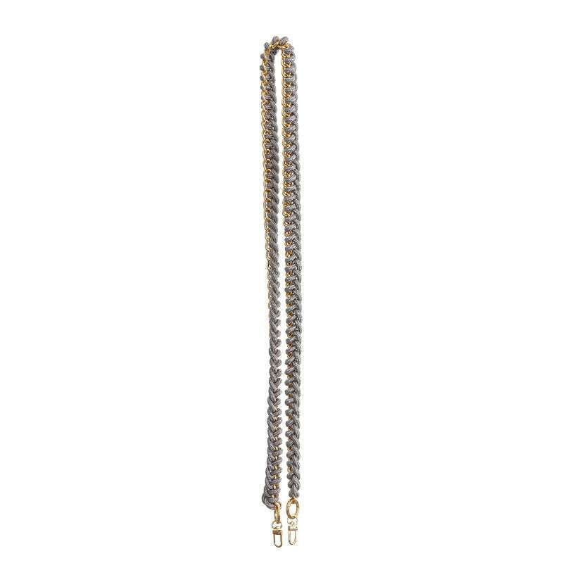 Stylish Crossbody Chain Handmade Bag Accessories Woven Chain Strap - available at Sparq Mart