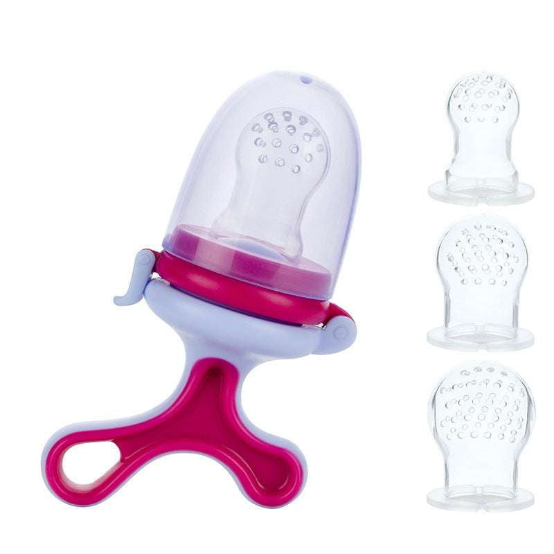 Baby Teething Feeder, Happy Baby Stick, Infant Fruit Teether - available at Sparq Mart