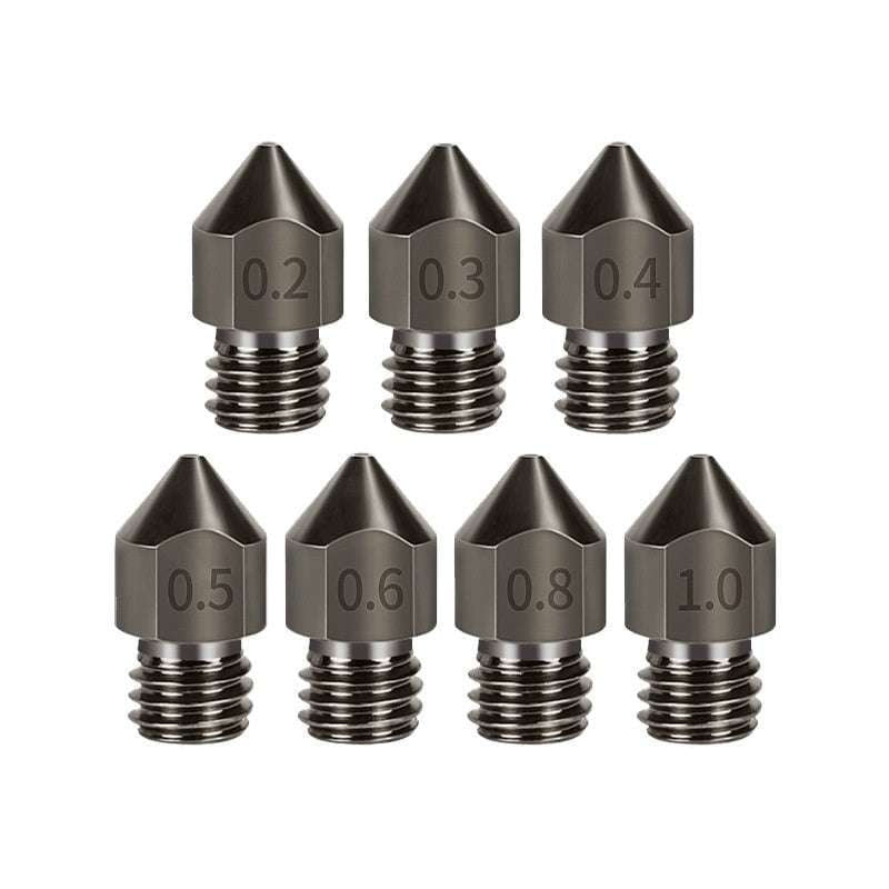 3D printer nozzle, MK8 nozzle, printer accessories - available at Sparq Mart