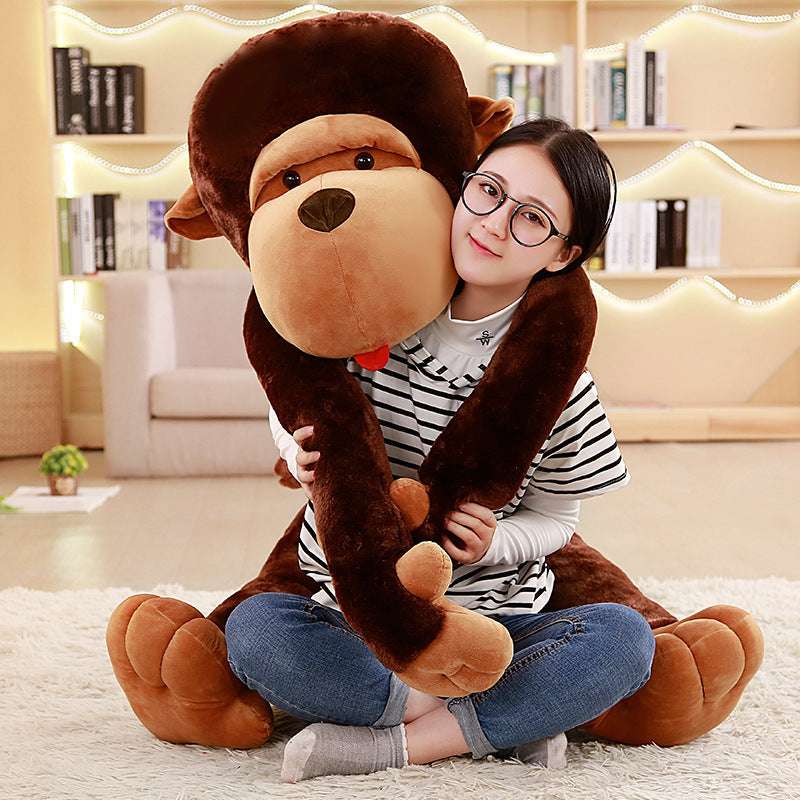 110cm gorilla, brown plush toy, wholesale gorilla doll - available at Sparq Mart