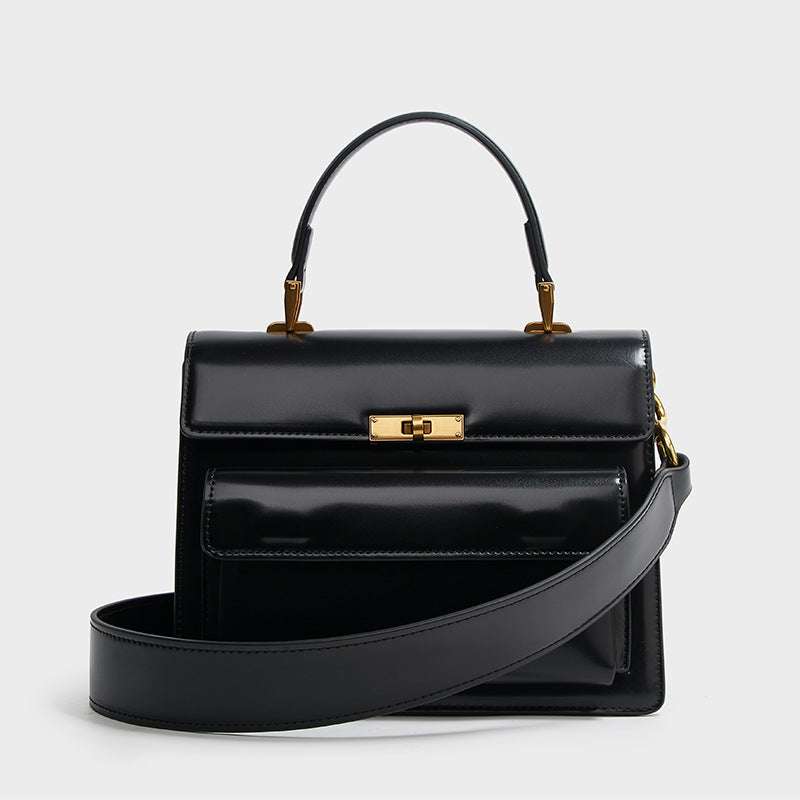 Sparq Mart, textured patent leather, women bag - available at Sparq Mart