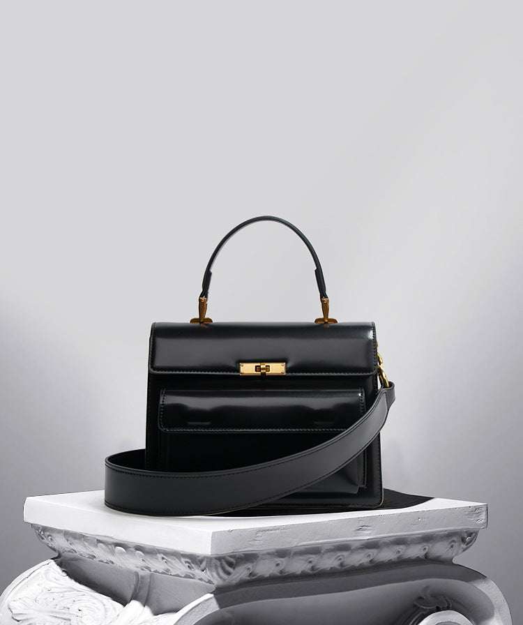 Sparq Mart, textured patent leather, women bag - available at Sparq Mart