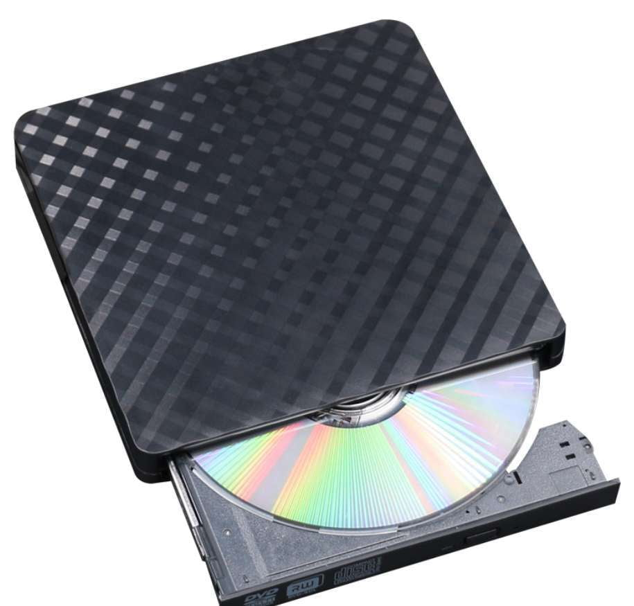 External DVD Writer, Optical Drive Portable, USB CD Burner - available at Sparq Mart