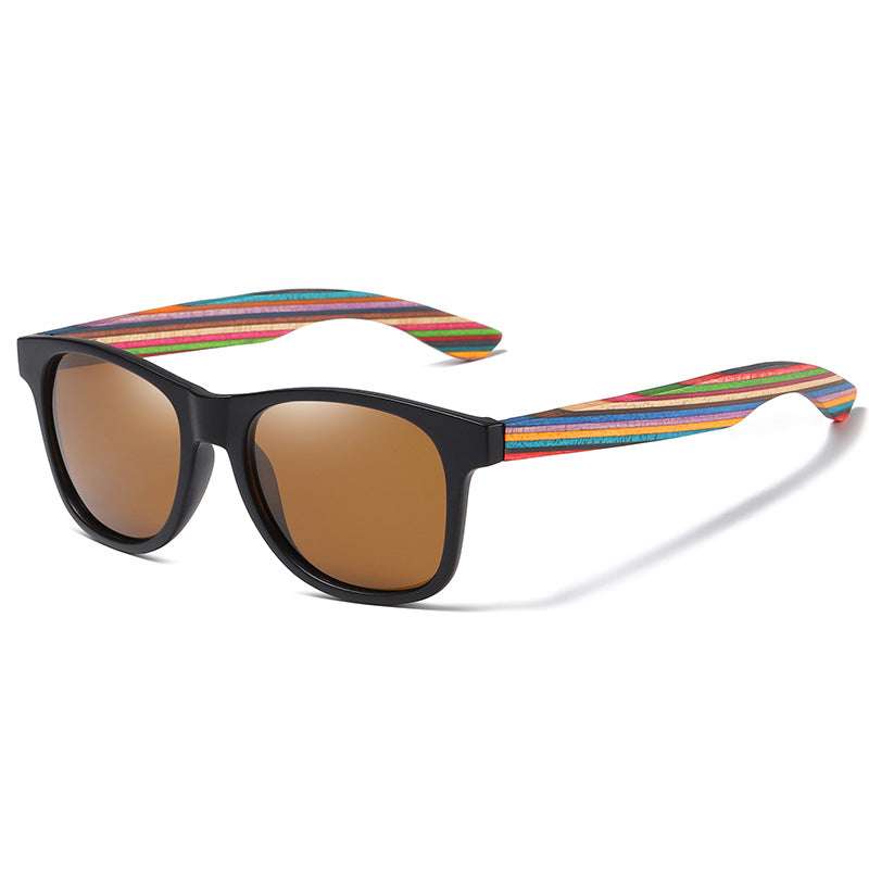 high-quality sunglasses, Wooden polarized sunglasses - available at Sparq Mart