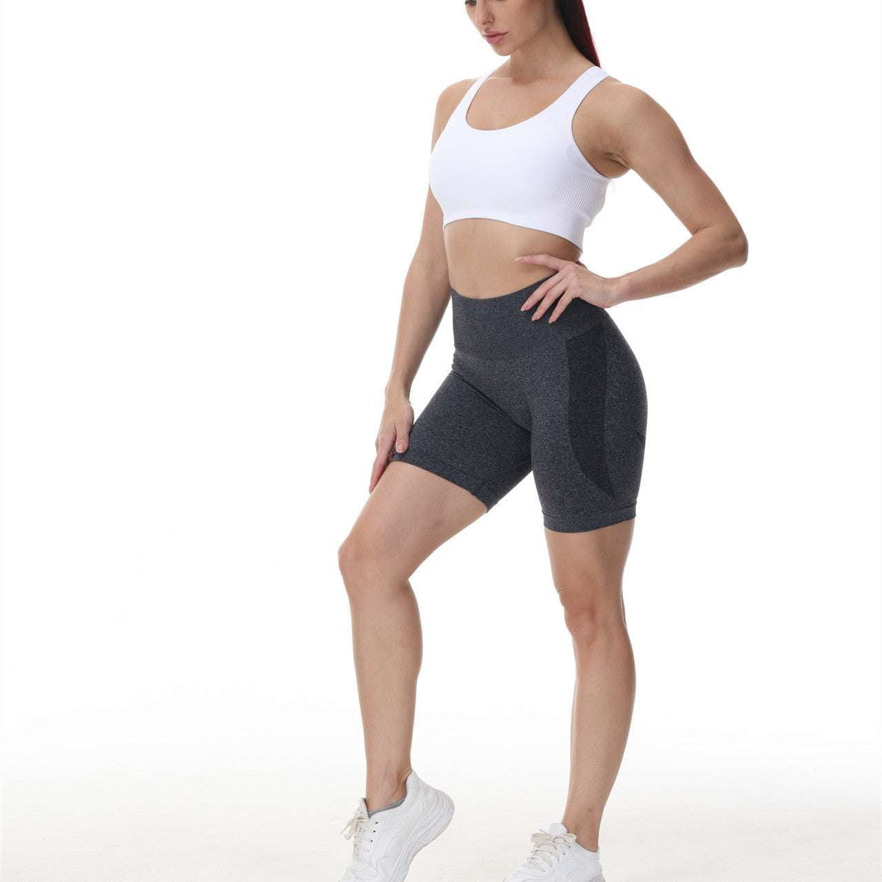 comfortable yoga shorts, durable workout shorts, stylish fitness apparel - available at Sparq Mart