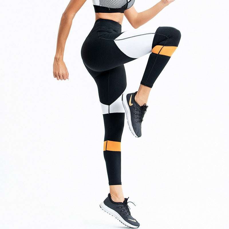 High Waist Fitness Leggings, Seamless Gym Tights Women, Women's Breathable Yoga Pants - available at Sparq Mart