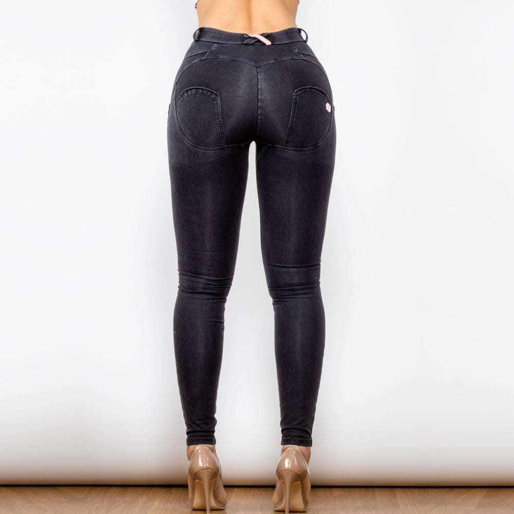 comfy sportswear pants, high-waisted yoga leggings, peach lift jeggings - available at Sparq Mart
