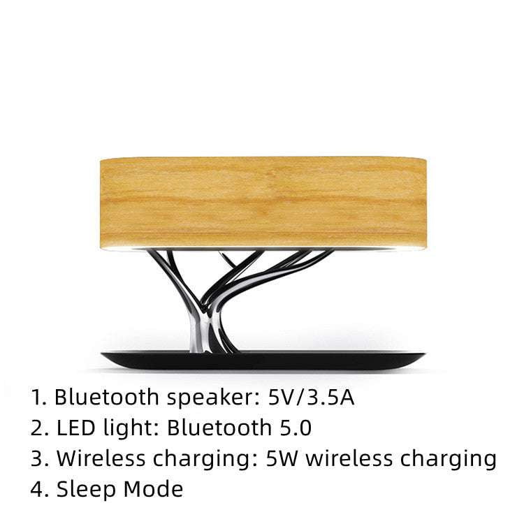 Ambient Lighting Audio, Bluetooth Tree Speaker, Multi-music Night Light - available at Sparq Mart