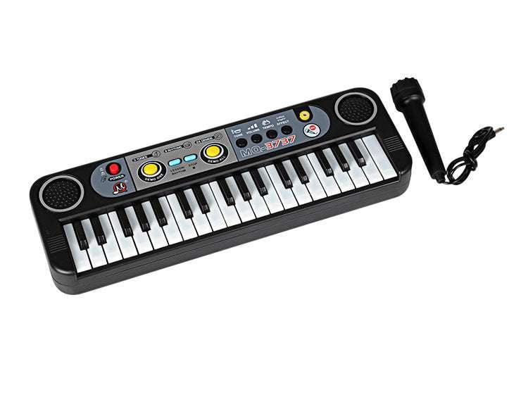 Educational Music Toy, Kids Piano Learning, Toy Piano with Microphone - available at Sparq Mart