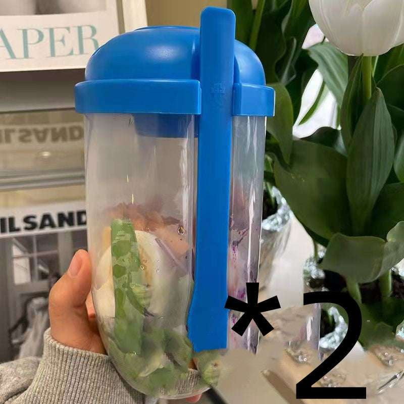 Leak-proof salad cup, modern minimalist cup, portable meal container - available at Sparq Mart