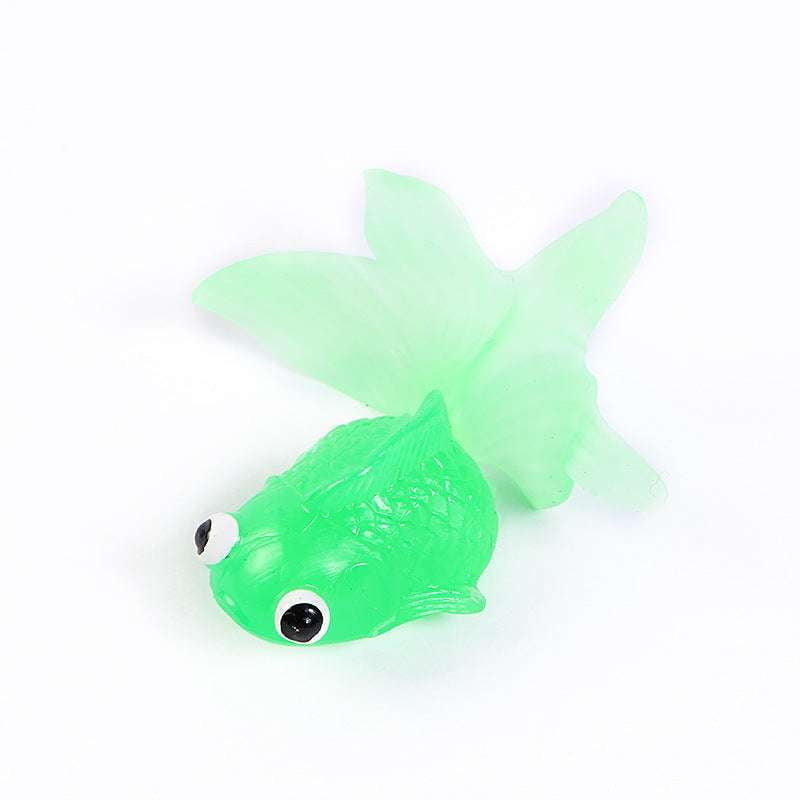 Kids Fishing Toy, Plastic Goldfish Toy, Simulation Fish Playset - available at Sparq Mart