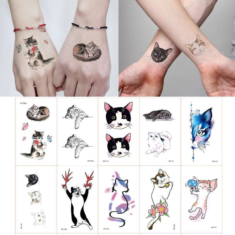 Long Lasting Tattoos, Puppy Tattoo Stickers, Waterproof Tattoo Female - available at Sparq Mart