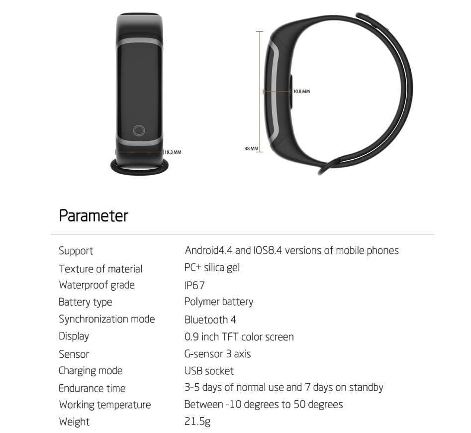 Blood Pressure Monitor, Heart Rate Tracker, Waterproof Ring - available at Sparq Mart