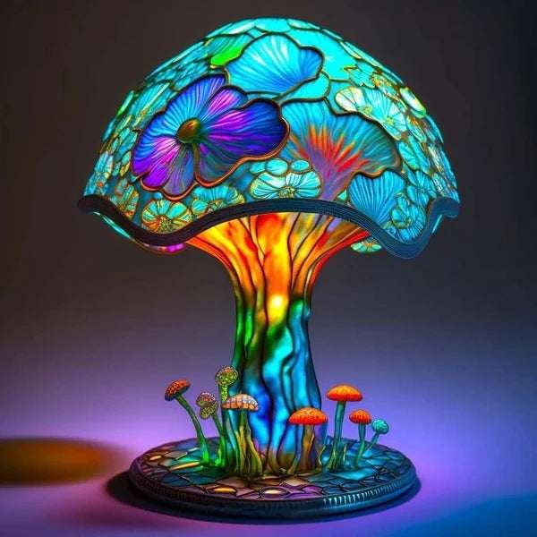 Colorful Mushroom Decorations, LED Mushroom Lamp, Magic Mushroom Lamp - available at Sparq Mart