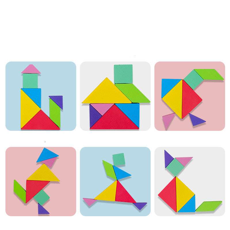 Creative Educational Toy, Kids, Magnetic Tangram Puzzle - available at Sparq Mart