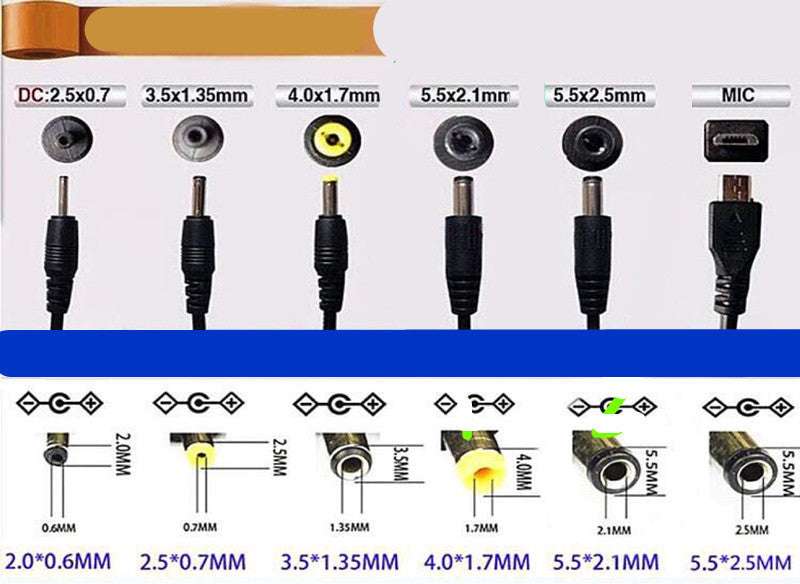 Male Adapter Plug, Power Adapter Cable, Wholesale Adapter Cable - available at Sparq Mart