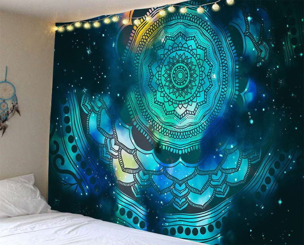 Beach Towel Blanket, Mandala Tapestry Decor, Printed Wall Tapestry - available at Sparq Mart