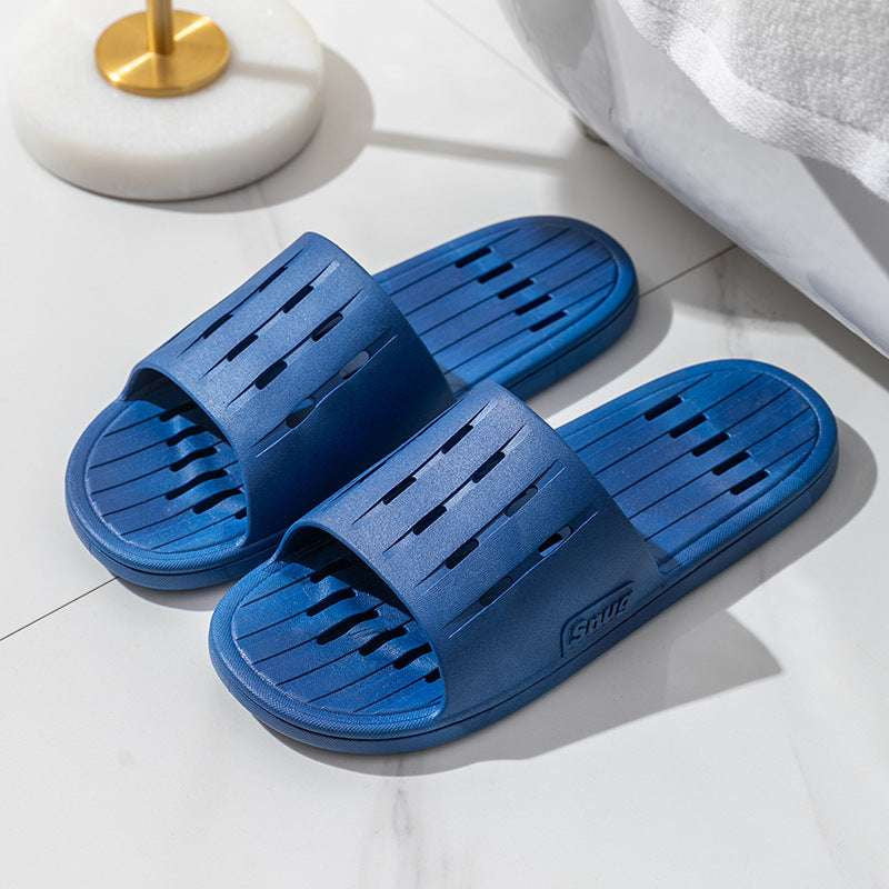 Hotel Slip-Resistant Sandals, Men's Home Footwear, Quick-Dry Bathroom Slippers - available at Sparq Mart