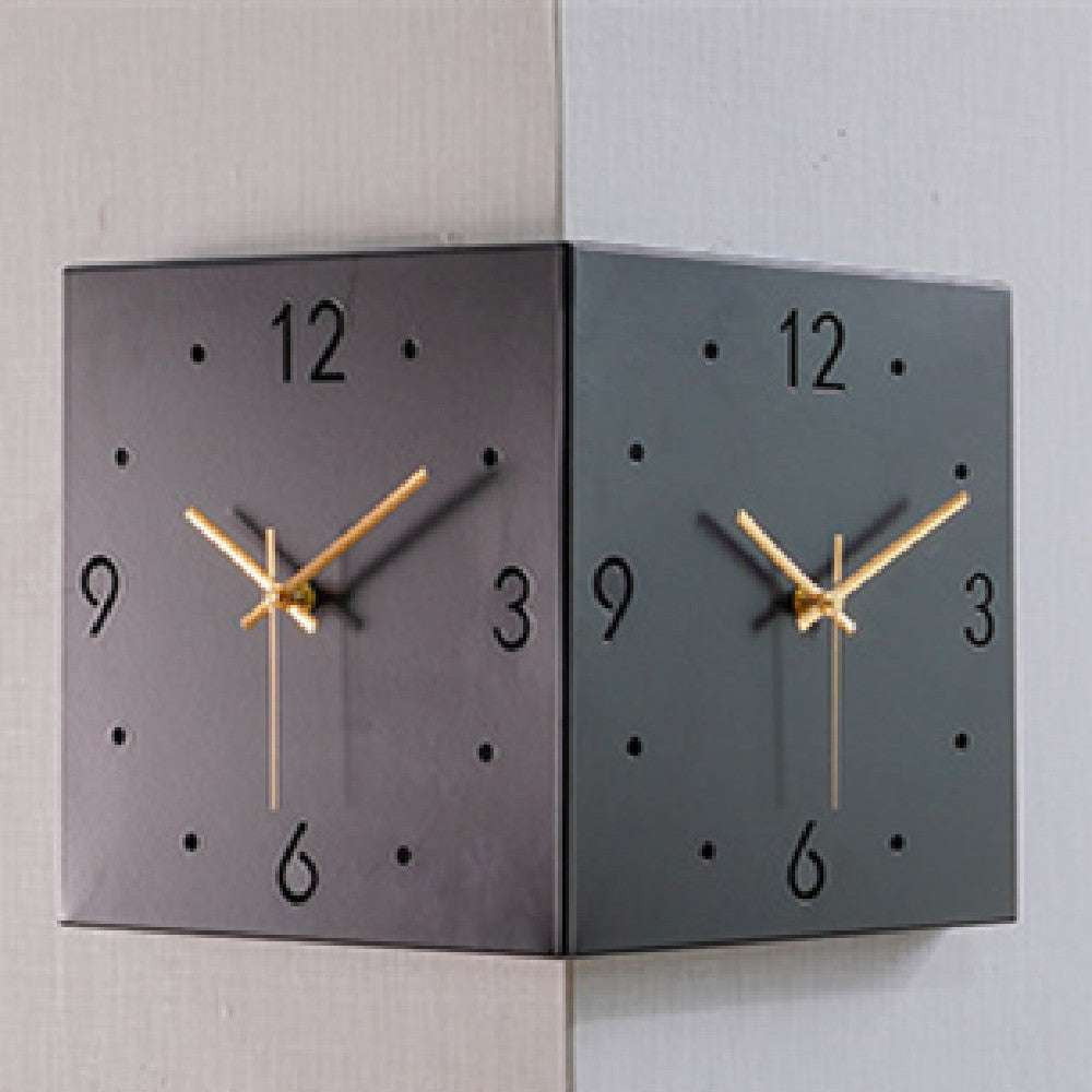 Decorative Wall Clock, Iron Digital Clock, LED Hollow Clock - available at Sparq Mart