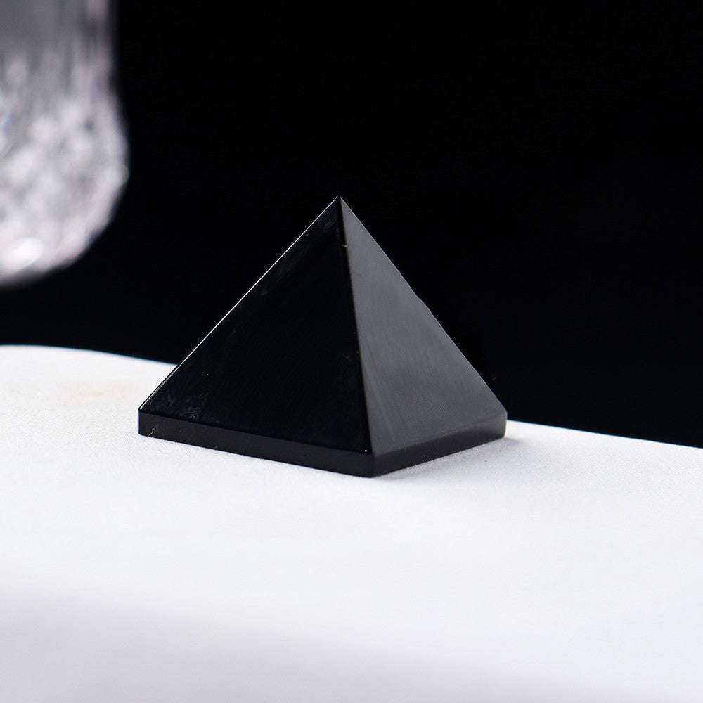 Crystal pyramid ornaments, Gemstone polishing, Sparq Mart - available at Sparq Mart