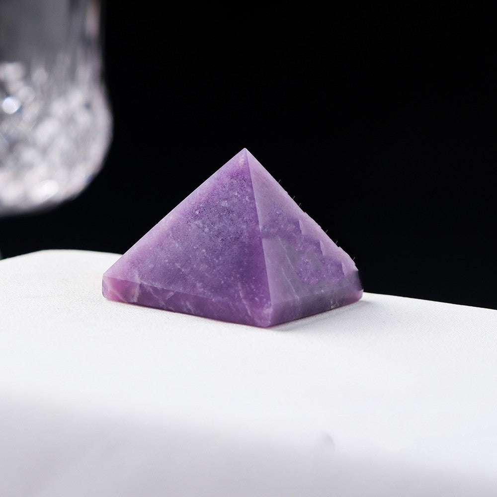 Crystal pyramid ornaments, Gemstone polishing, Sparq Mart - available at Sparq Mart