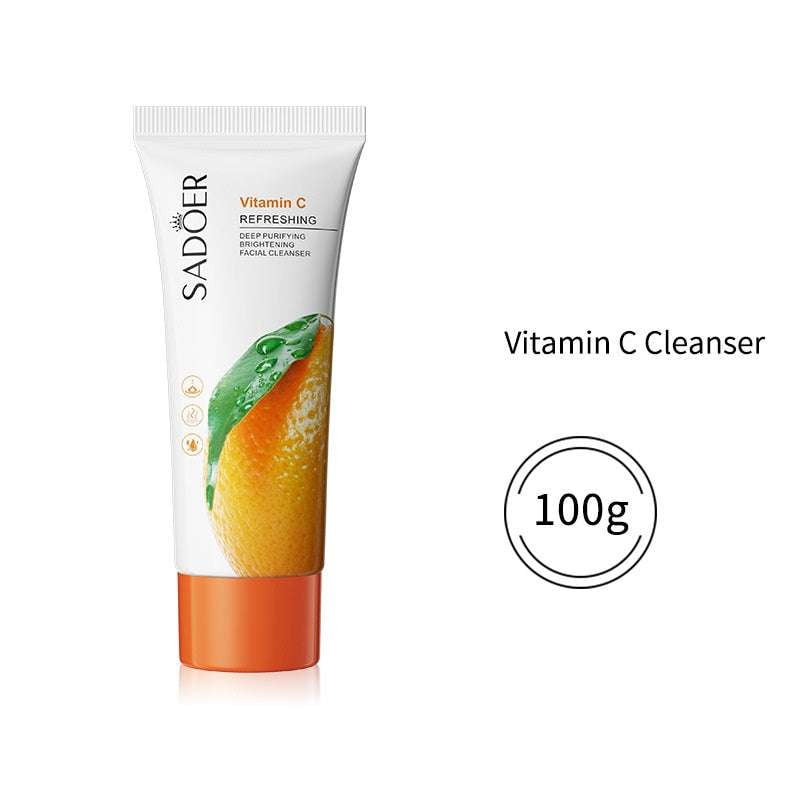 Facial Foam Cleansing, Fruit Flavor Cleanser, Gentle Skin Cleanser - available at Sparq Mart