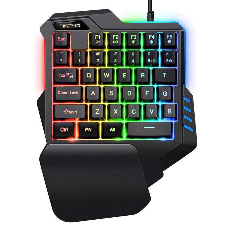 custom mechanical keypad, one-handed keyboard, RGB gaming keypad - available at Sparq Mart