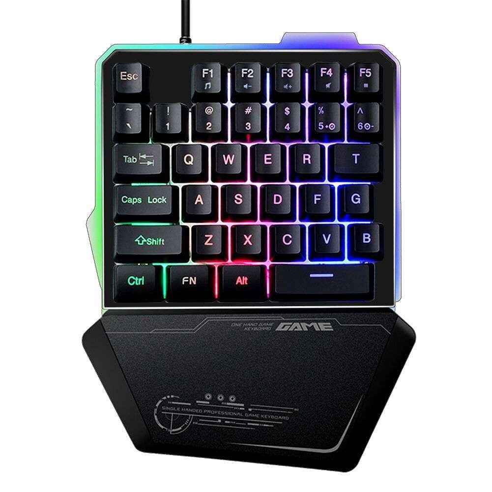 custom mechanical keypad, one-handed keyboard, RGB gaming keypad - available at Sparq Mart