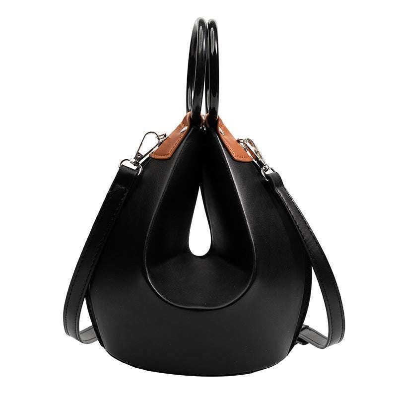 Personalized round bag, Stylish one-shoulder bag, Trendy portable bag - available at Sparq Mart