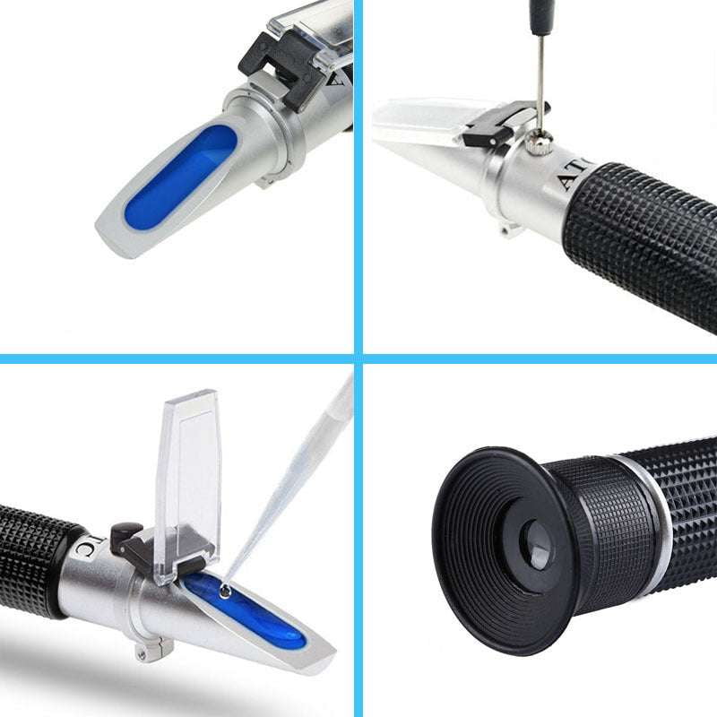 Accurate Alcohol Measurement, Handheld Brix Refractometer, Portable Refractometer Tool - available at Sparq Mart