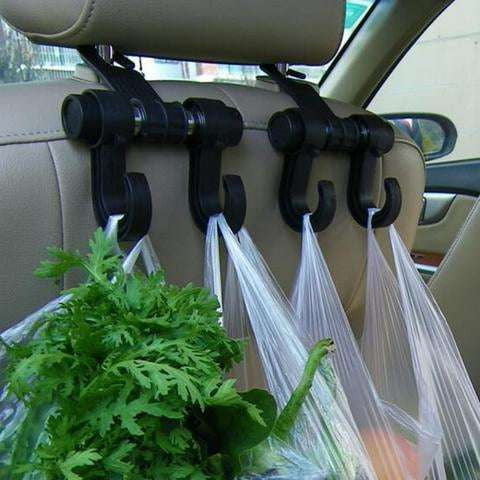 Car Seat Hooks, Headrest Hanger Holder, Vehicle Storage Organizer - available at Sparq Mart