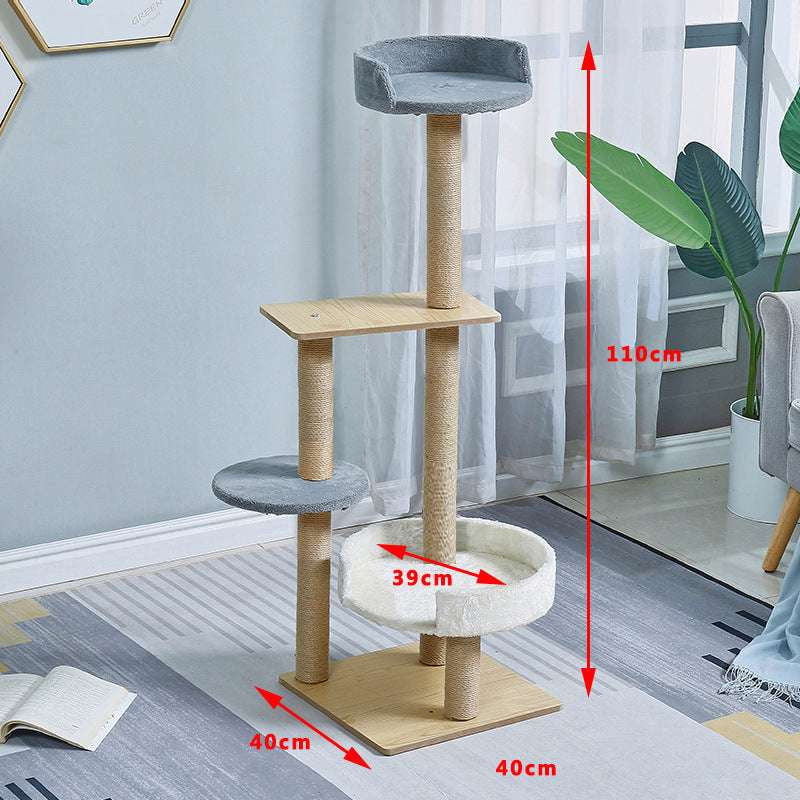 Cat Climbing Tree, Sisal Cat Tower, Space Capsule Pet - available at Sparq Mart