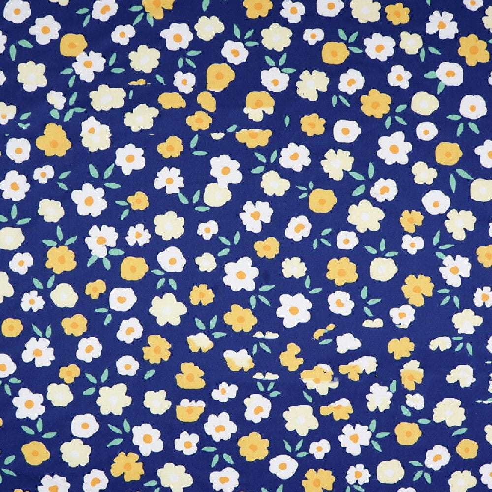 Cotton Floral Material, Floral Pattern Textile, Garden Theme Fabric - available at Sparq Mart