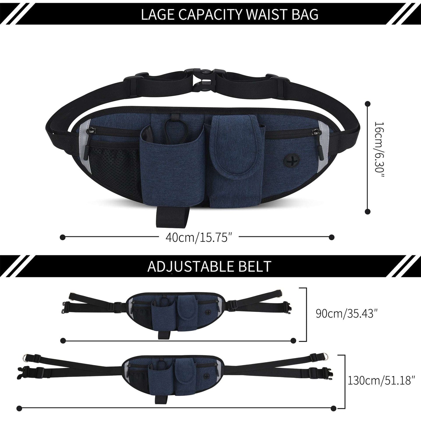 Canine Jogging Pouch, Dog Walking Bag, Waist Bag Leash - available at Sparq Mart