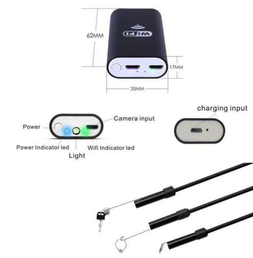 HD Pipeline Camera, USB Endoscope Inspection, Waterproof Camera Probe - available at Sparq Mart