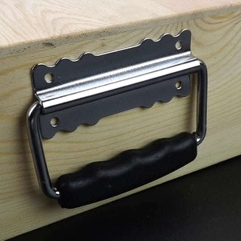 Black Handle Plate, Durable Plate Handle, Foldable Cabinet Hardware - available at Sparq Mart