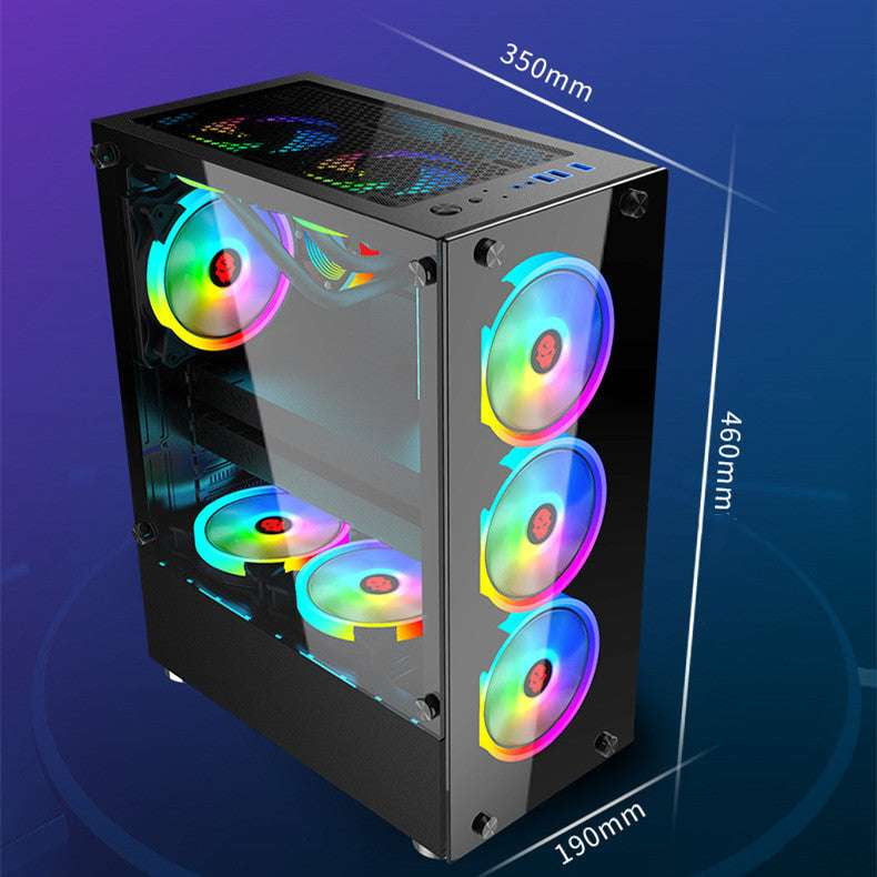 High-End PC Build, Premium Gaming Tower, Tempered Glass Chassis - available at Sparq Mart