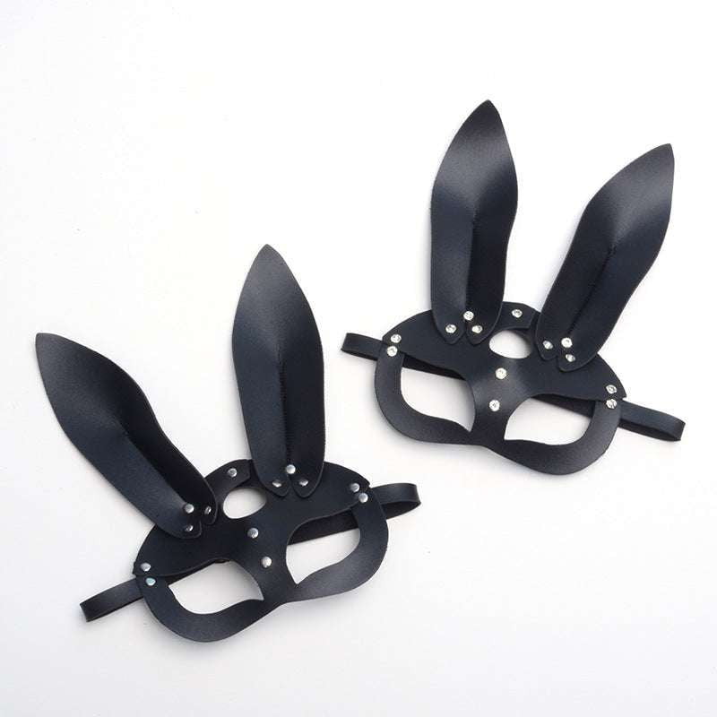 Festive Halloween Mask, Halloween Leather Eye Mask, Quality Leather Mask - available at Sparq Mart