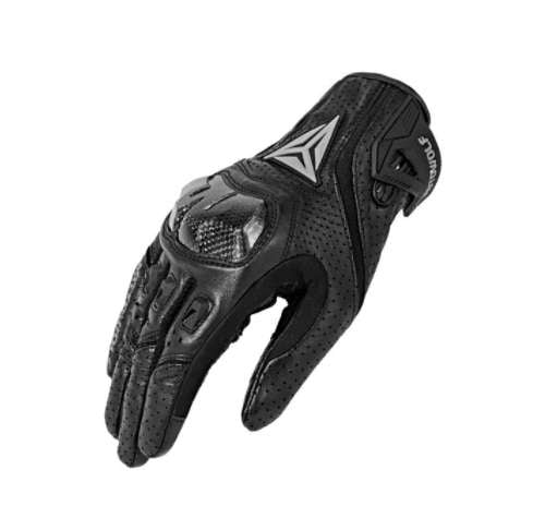 Breathable Leather Gloves, Motorcycle Riding Gloves, Windproof Biking Gloves - available at Sparq Mart