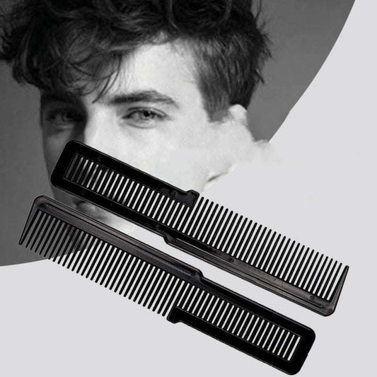 durable hair comb, men's styling comb, resin grooming comb - available at Sparq Mart