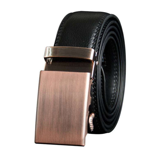 durable leather belt, genuine leather belt, men's fashion accessory - available at Sparq Mart