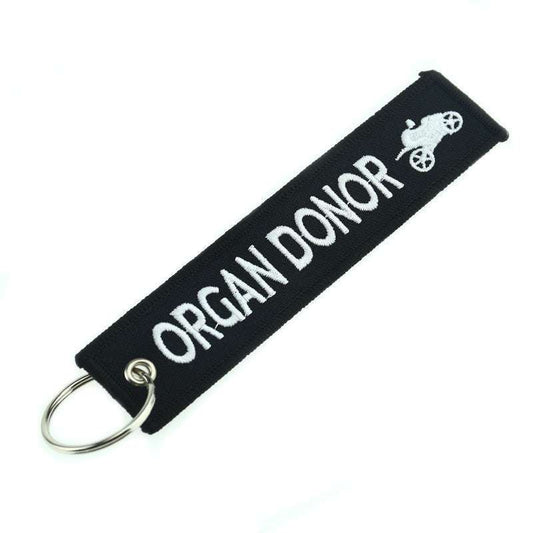 embroidered keychain, Motorcycle keychain, premium keychain - available at Sparq Mart