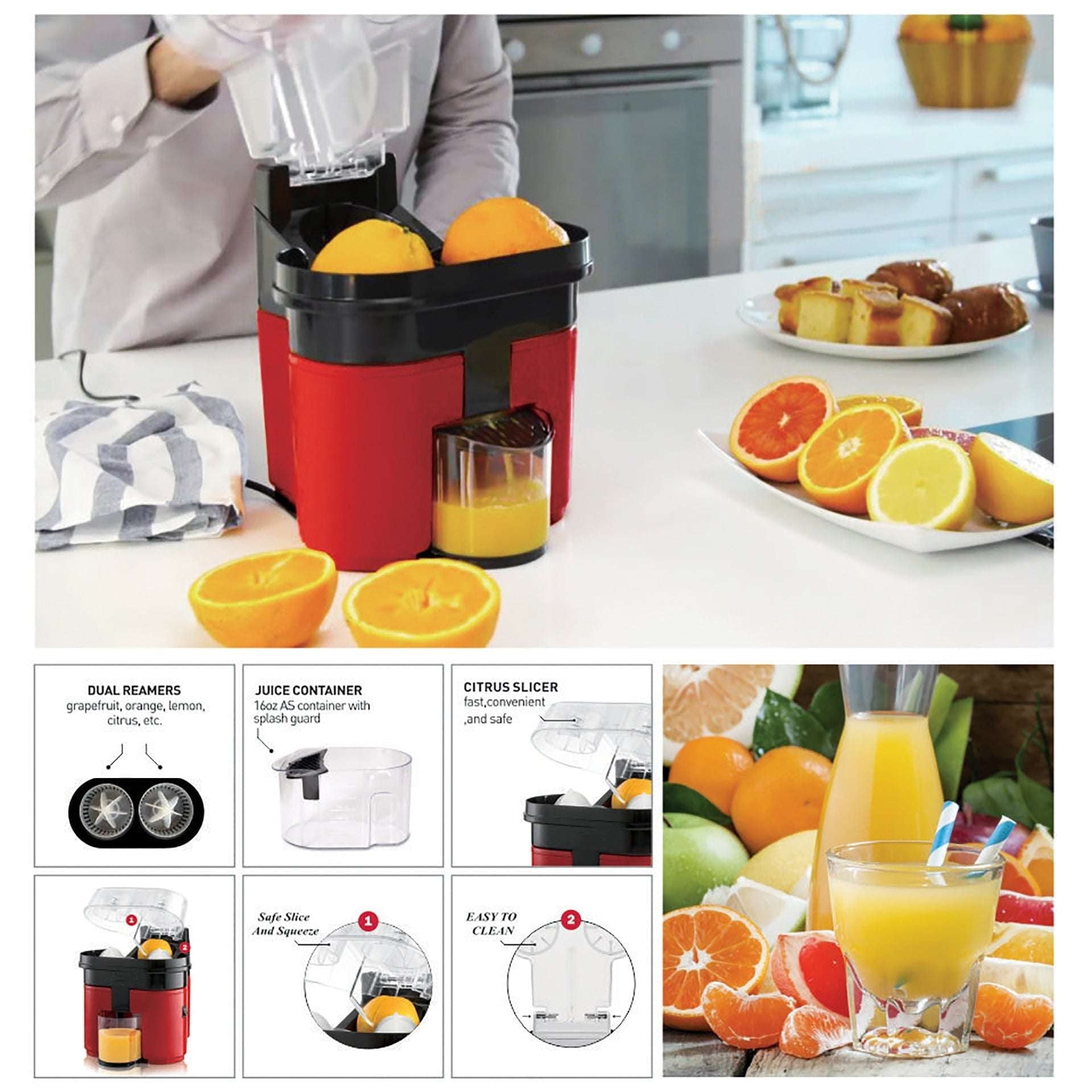 Affordable orange extractors, Efficient fruit juicers, High-quality citrus juicers - available at Sparq Mart