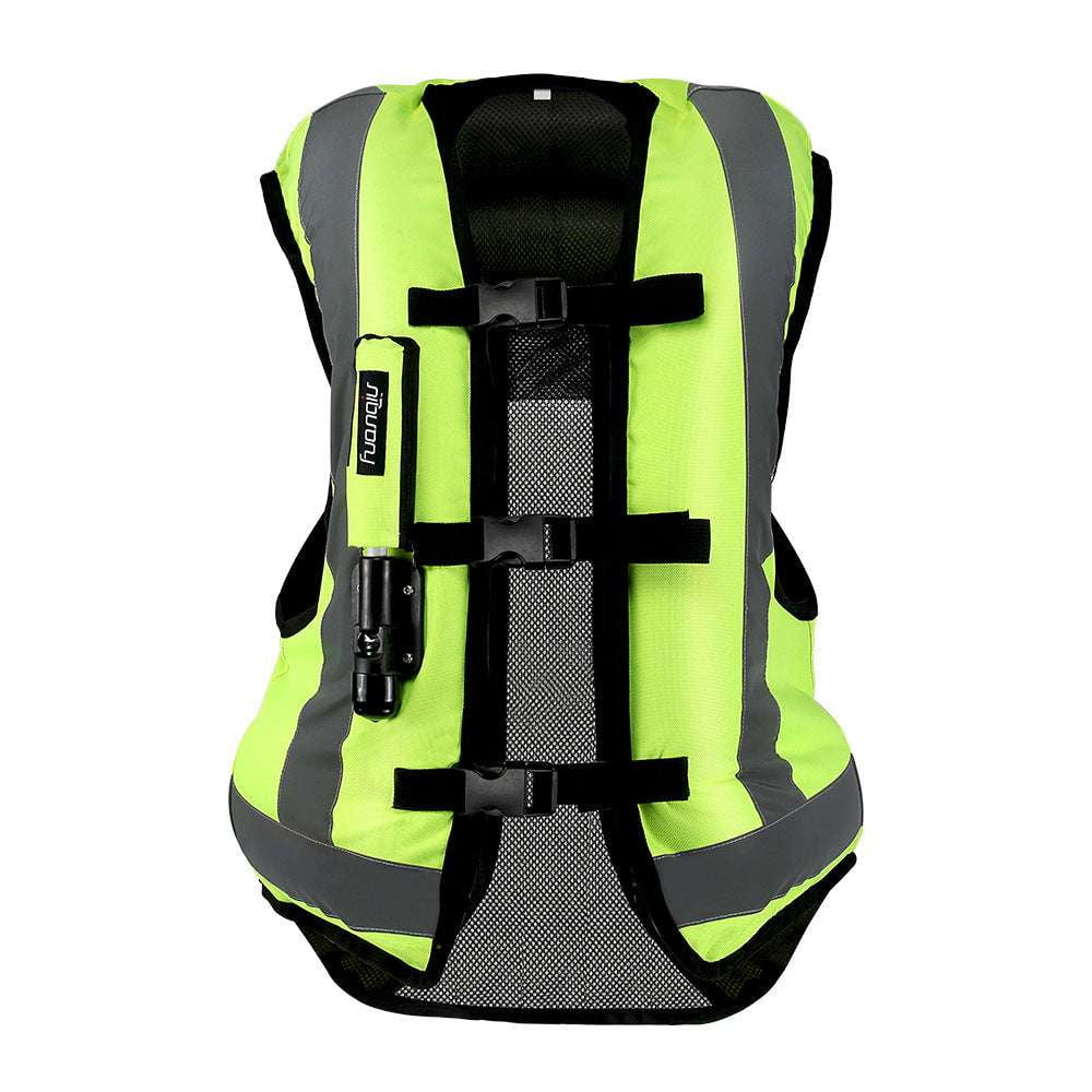 Advanced Rider Protection, Motorcycle Safety Gear, Reflective Airbag Vest - available at Sparq Mart