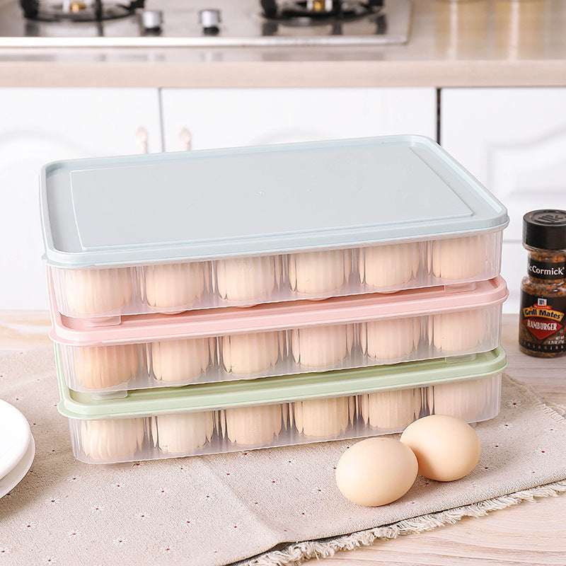 Colorful Egg Holders, Plastic Egg Cartons, Transparent Egg Containers - available at Sparq Mart