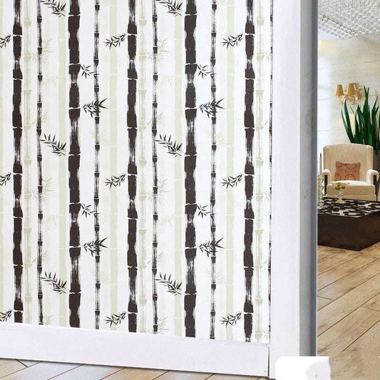 Bathroom Window Covering, Decorative Glass Film, Privacy Window Film - available at Sparq Mart